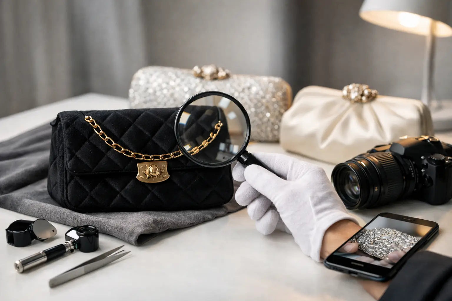 How to Authenticate Designer Evening Bags