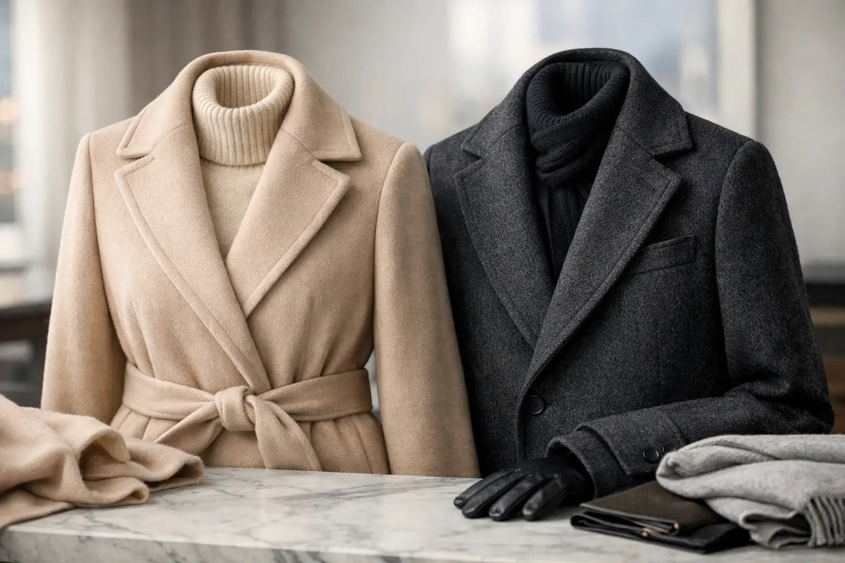Cashmere Versus Wool Coats for Elevated Winter Style
