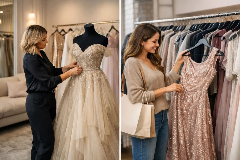 Designer Gown Rental Versus Resale