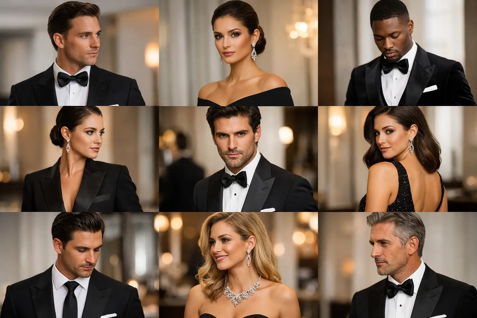 9 Best Designer Black Tie Looks