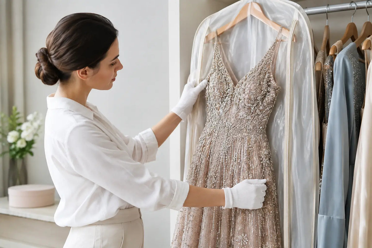 How to Preserve Beaded Designer Dresses Well
