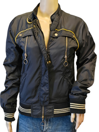 John Galliano – Bomber Noir & Or T38