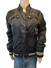 John Galliano – Bomber Noir & Or T38
