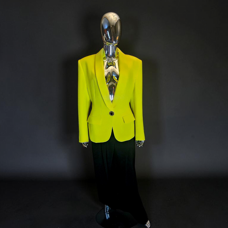 Alexandre Vauthier veste de tailleur jaune T40 - L.F Lusso