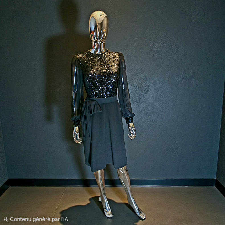 Lanvin 70s evening dress size 38 vintage - L.F Lusso