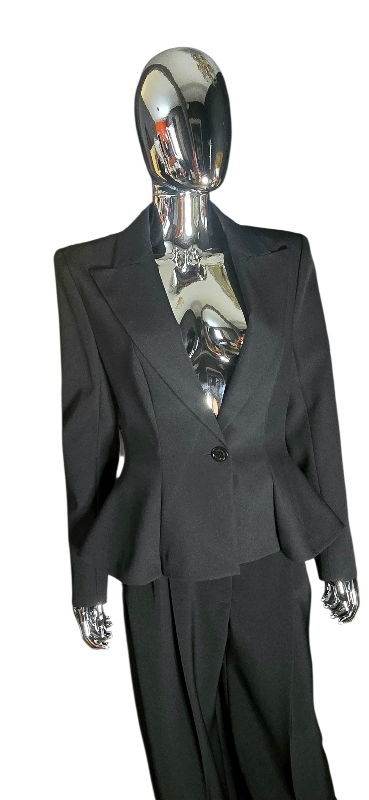 Alexandre Vauthier tailleur noir veste cintrée neuf - L.F Lusso