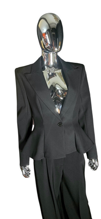 Alexandre Vauthier tailleur noir veste cintrée neuf - L.F Lusso