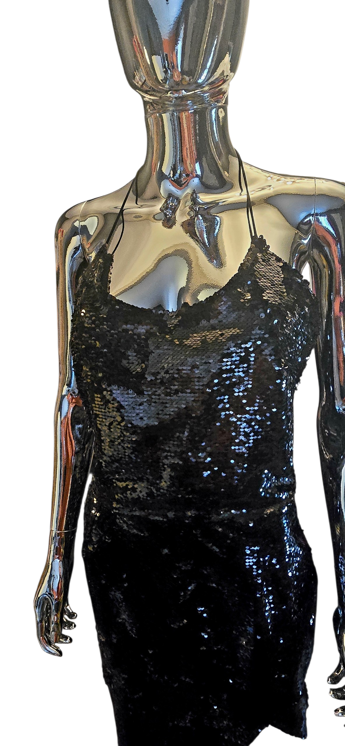 Robe noire décolletée Alexandre Vauthier - L.F usso