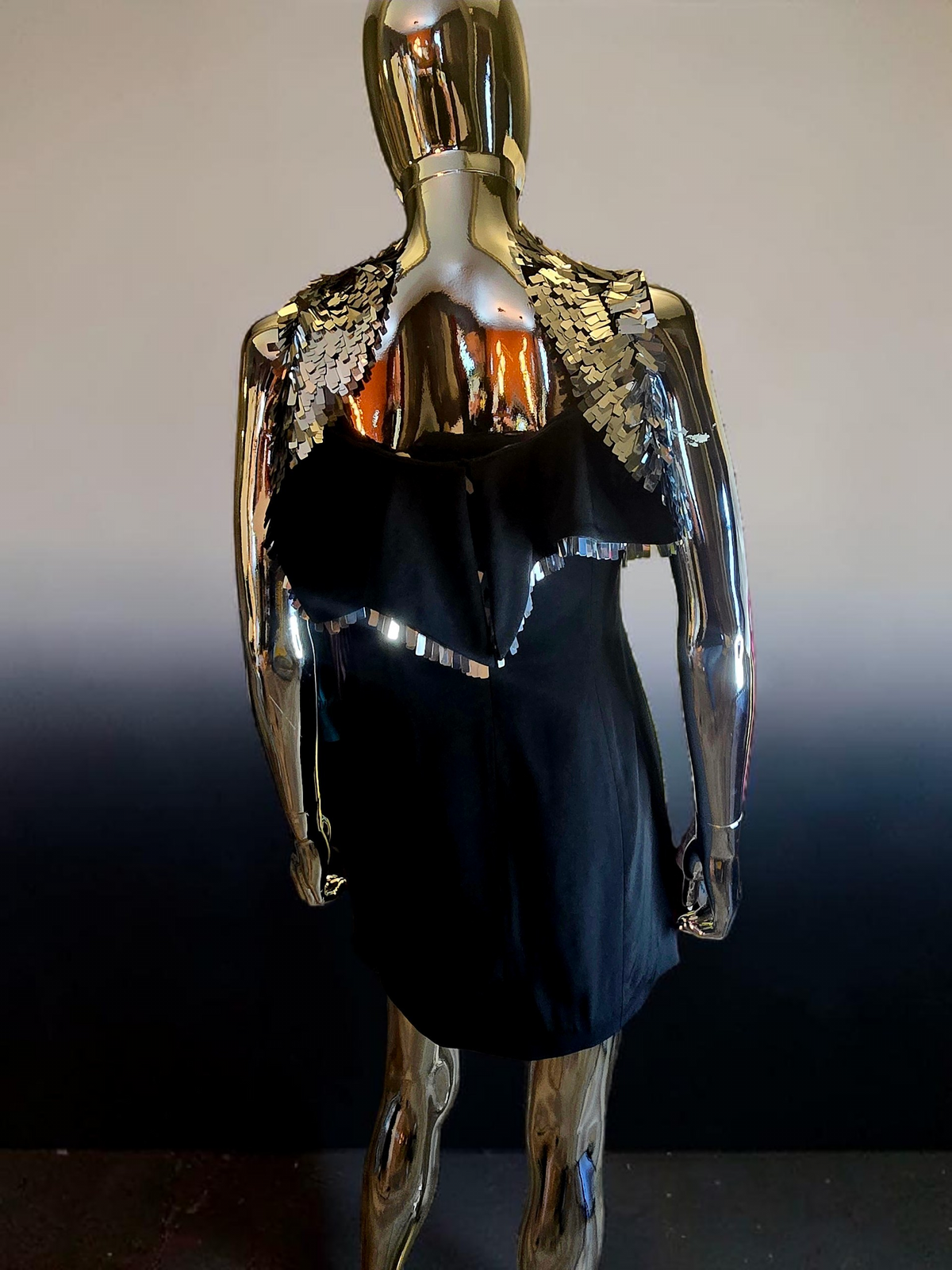 Alexandre Vauthier robe courte noire T38 - L.F Lusso
