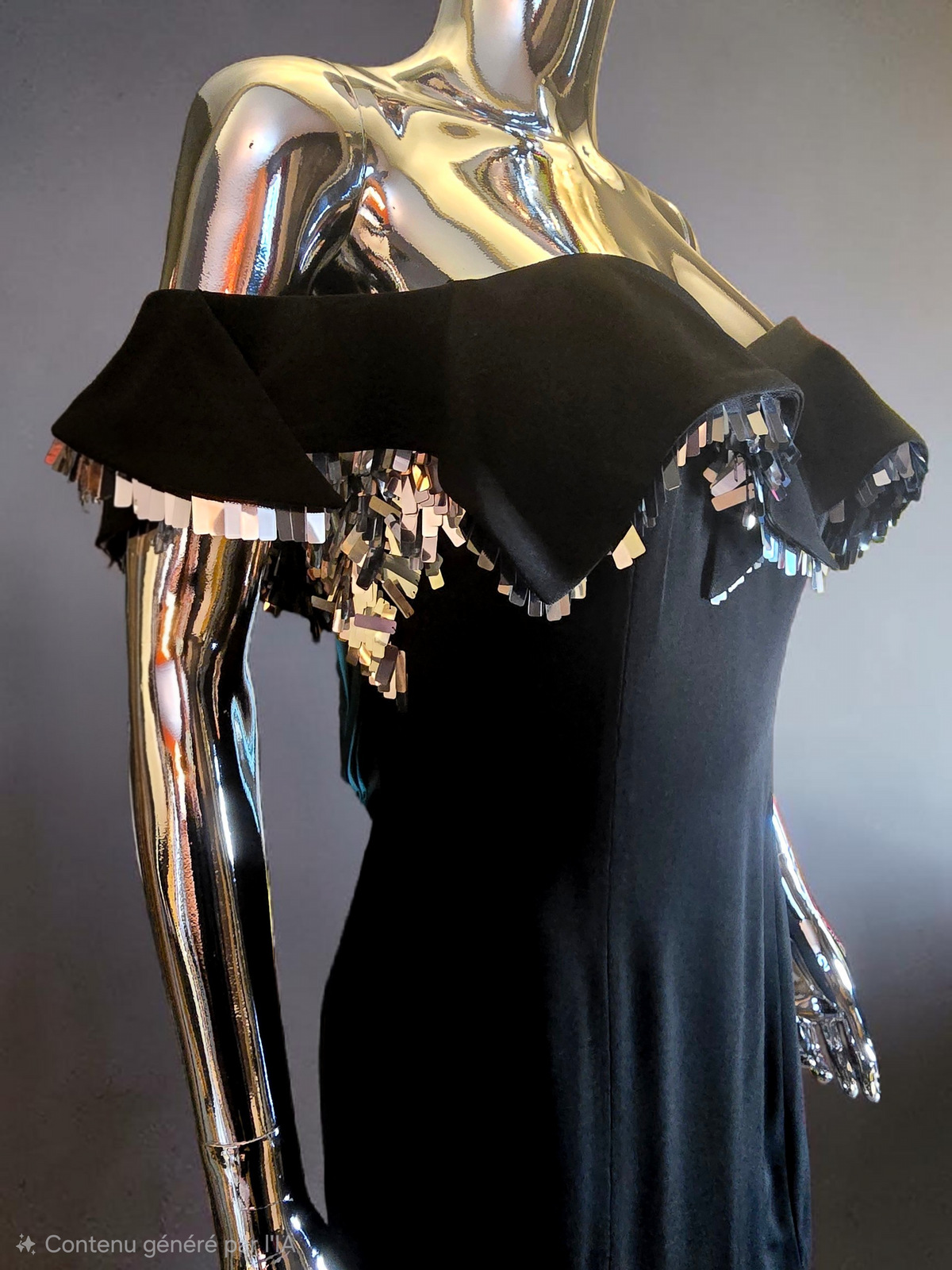Alexandre Vauthier new black one-shoulder short dress FR38
