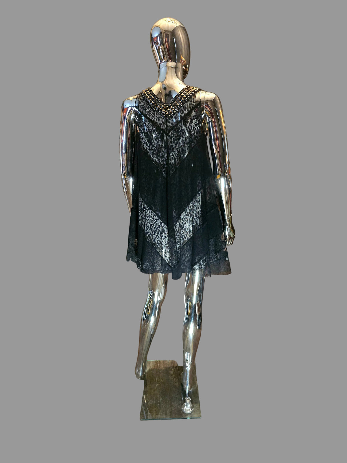 robe courte en voile Pierre Balmain - L.F Lusso