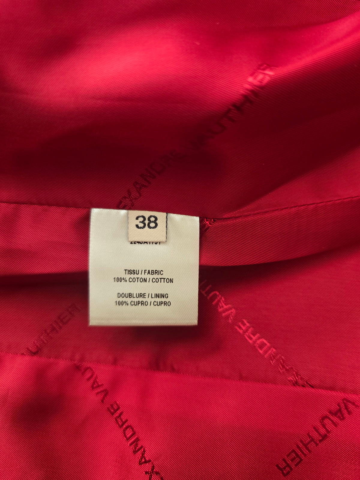 Tailleur coton Alexandre Vauthier - L.F Lusso