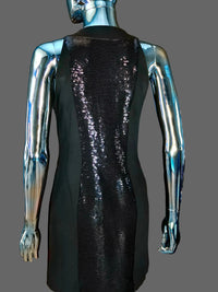 Robe en sequins noire Versace - L.F Lusso
