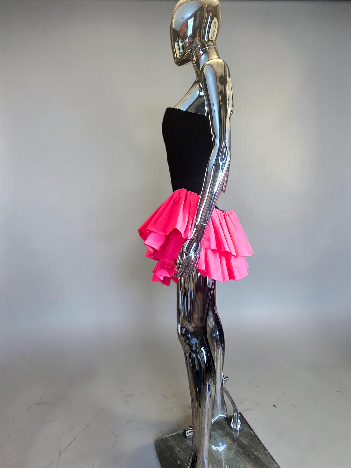 robe courte en velours Alexandre Vauthier - L.F Lusso
