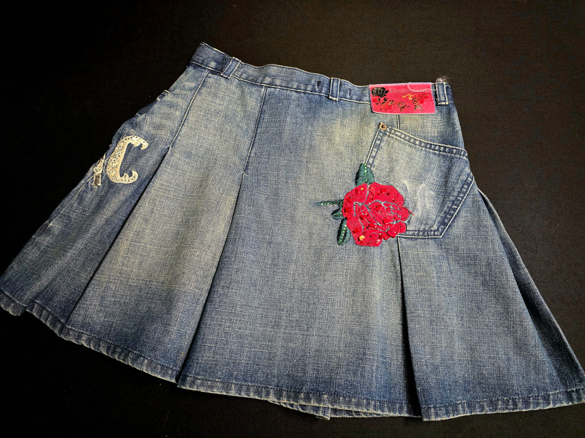 Versace jeans denim skirt size 40 vintage - L.F Lusso