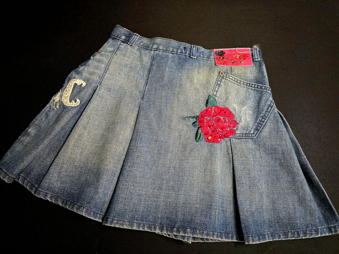 Versace jeans denim skirt size 40 vintage - L.F Lusso