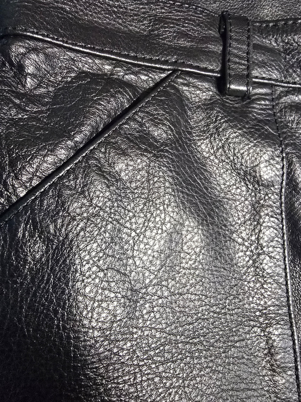 Versace jupe en cuir