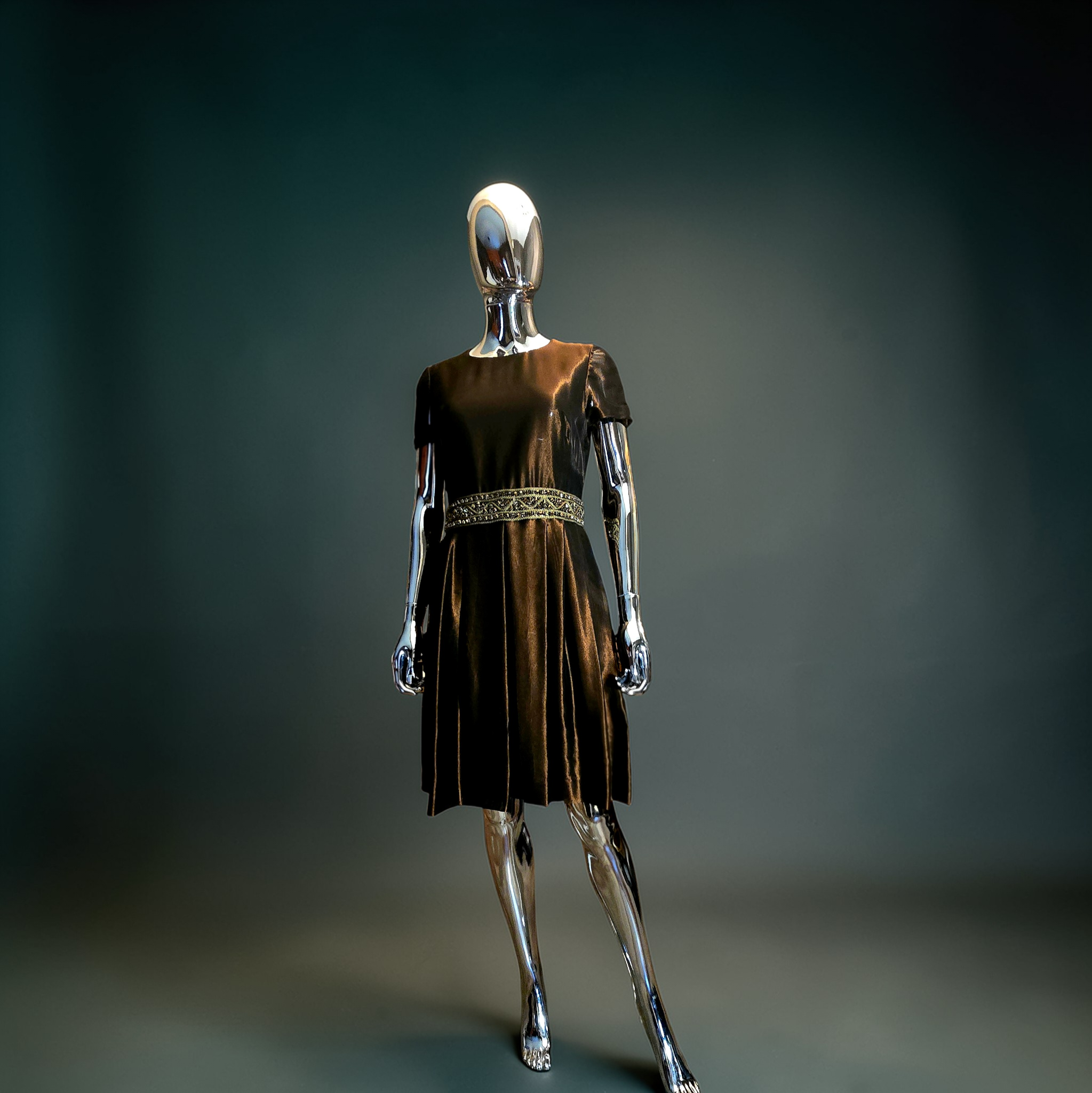 Azzaro robe de soirée en soie T40