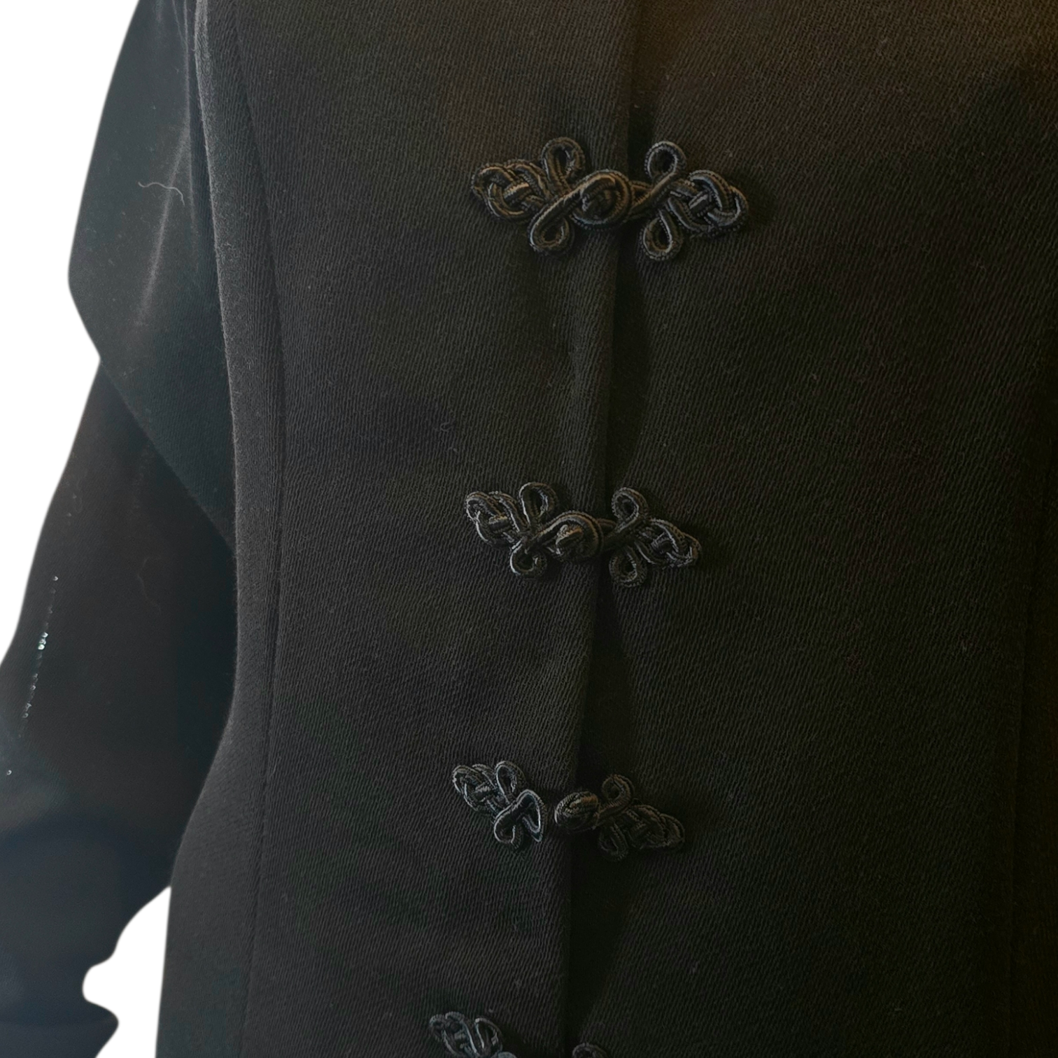 Valentino robe kimono noire