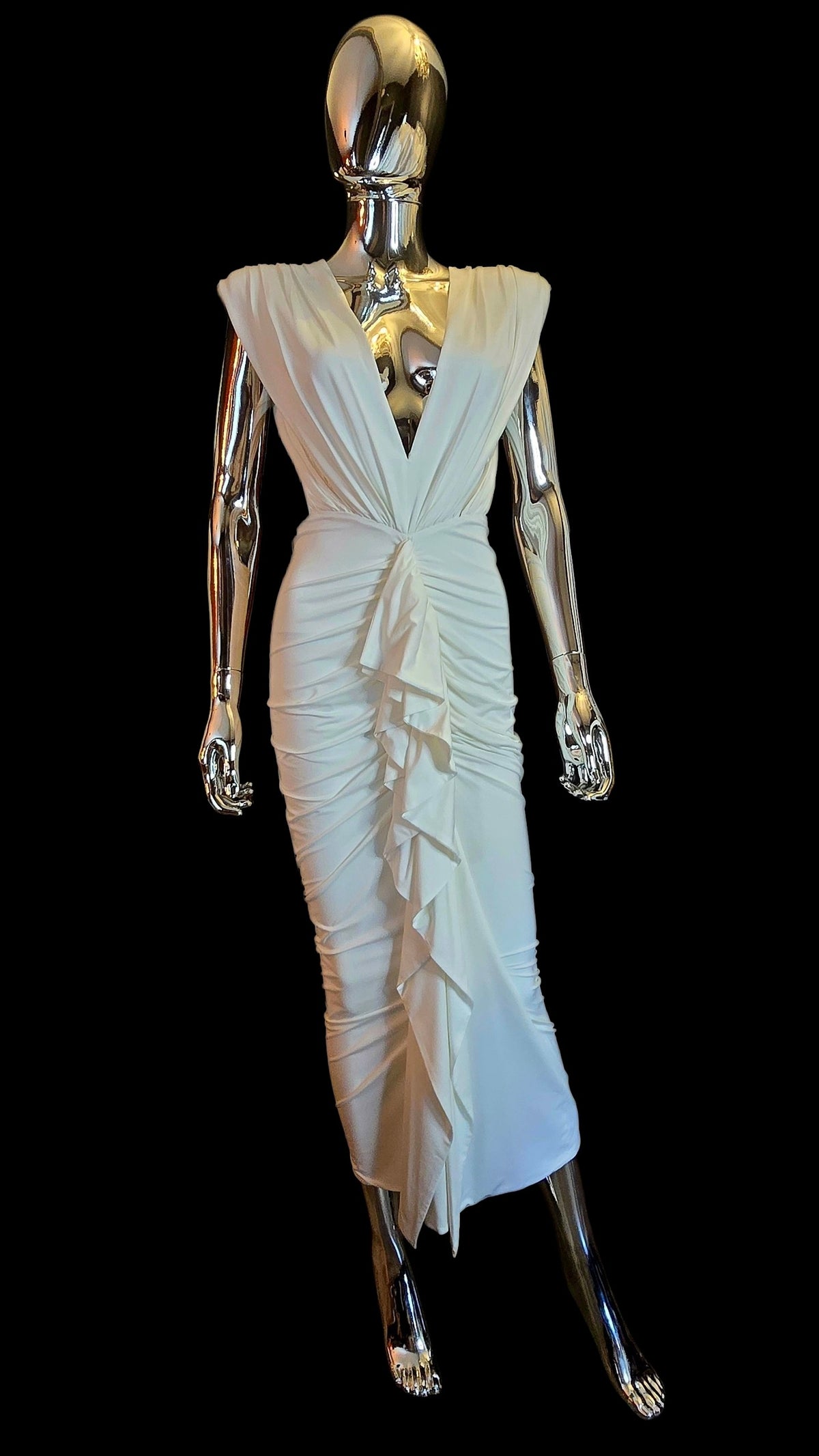 robe blanche Alexandre Vauthier neuve T36 - L.F Lusso