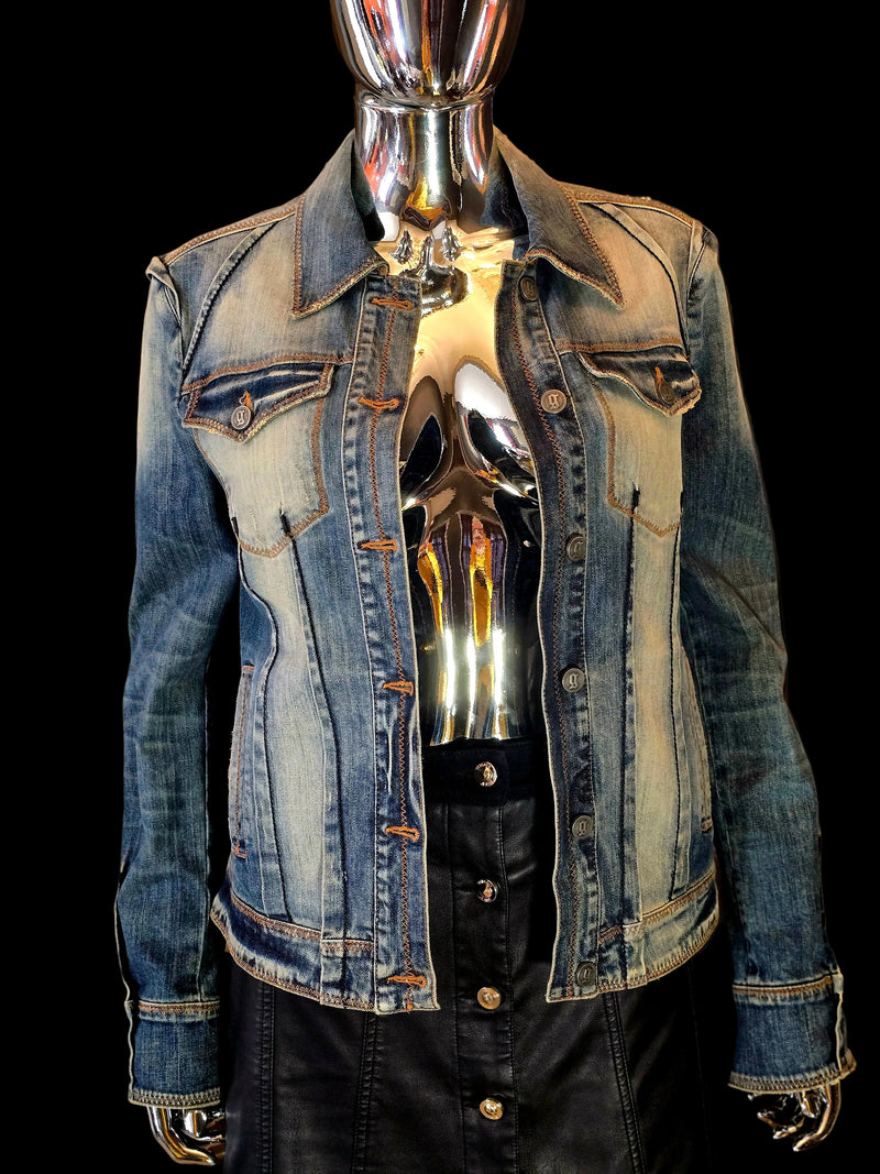 veste en jean Galliano - L.F Lusso