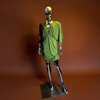 robe couture verte avec cristaux neuve T42 Alexandre Vauthier - L.F Lusso
