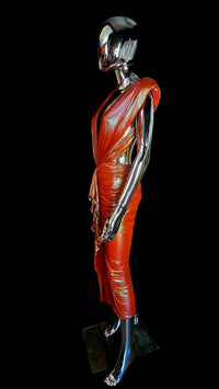 robe orange Alexandre Vauthier - L.F Lusso