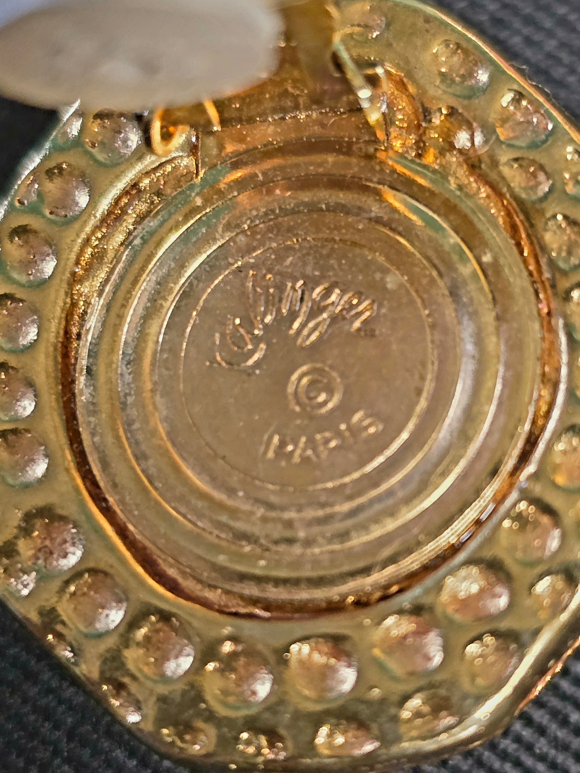 Kalinger clips d oreille années 80