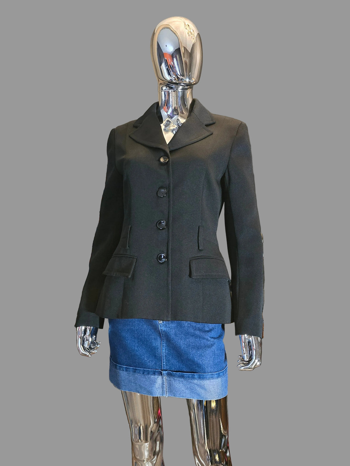 veste cintré noire Paco Rabanne - L.F Lusso