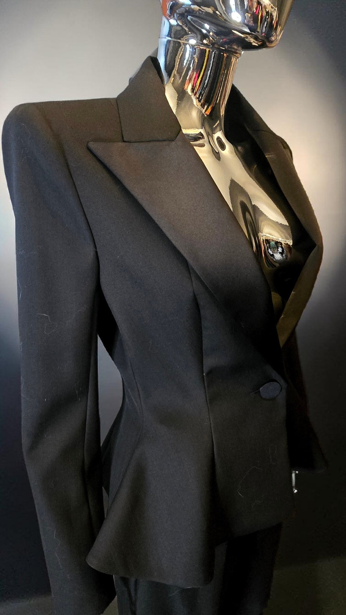 Alexandre Vauthier tailleur noir T38 neuf - L.F Lusso