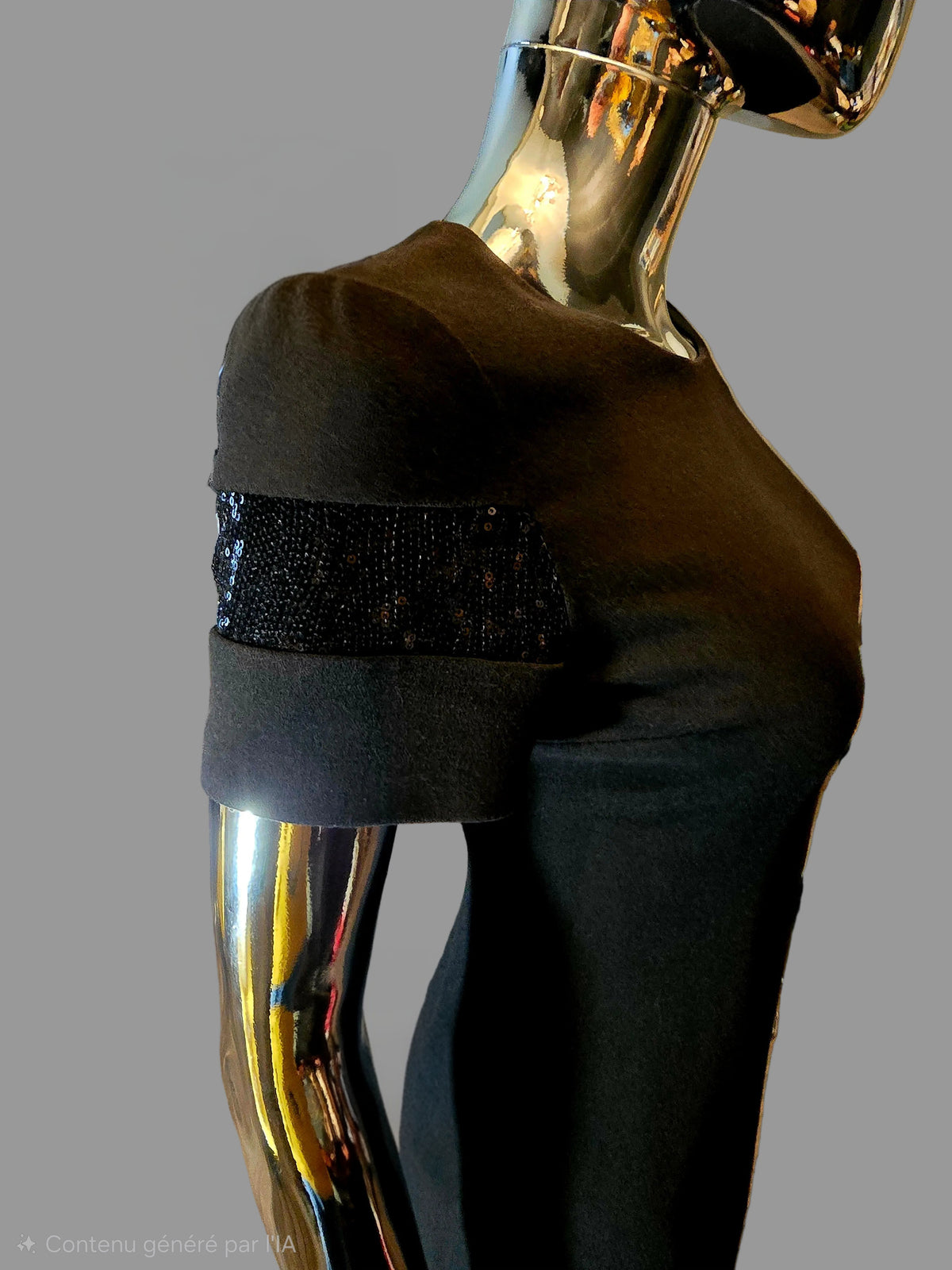 robe courte noire et strass T38 Gaultier Junior T38 - L.F Lusso
