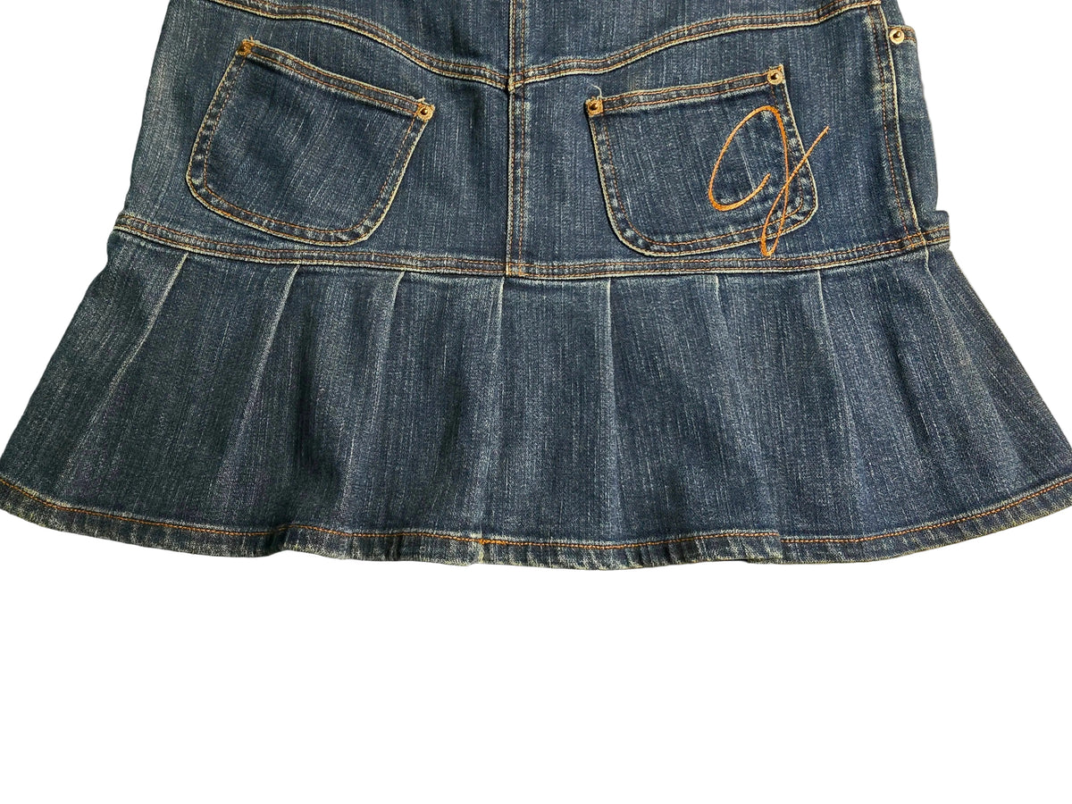 Versace デニムスカート T44