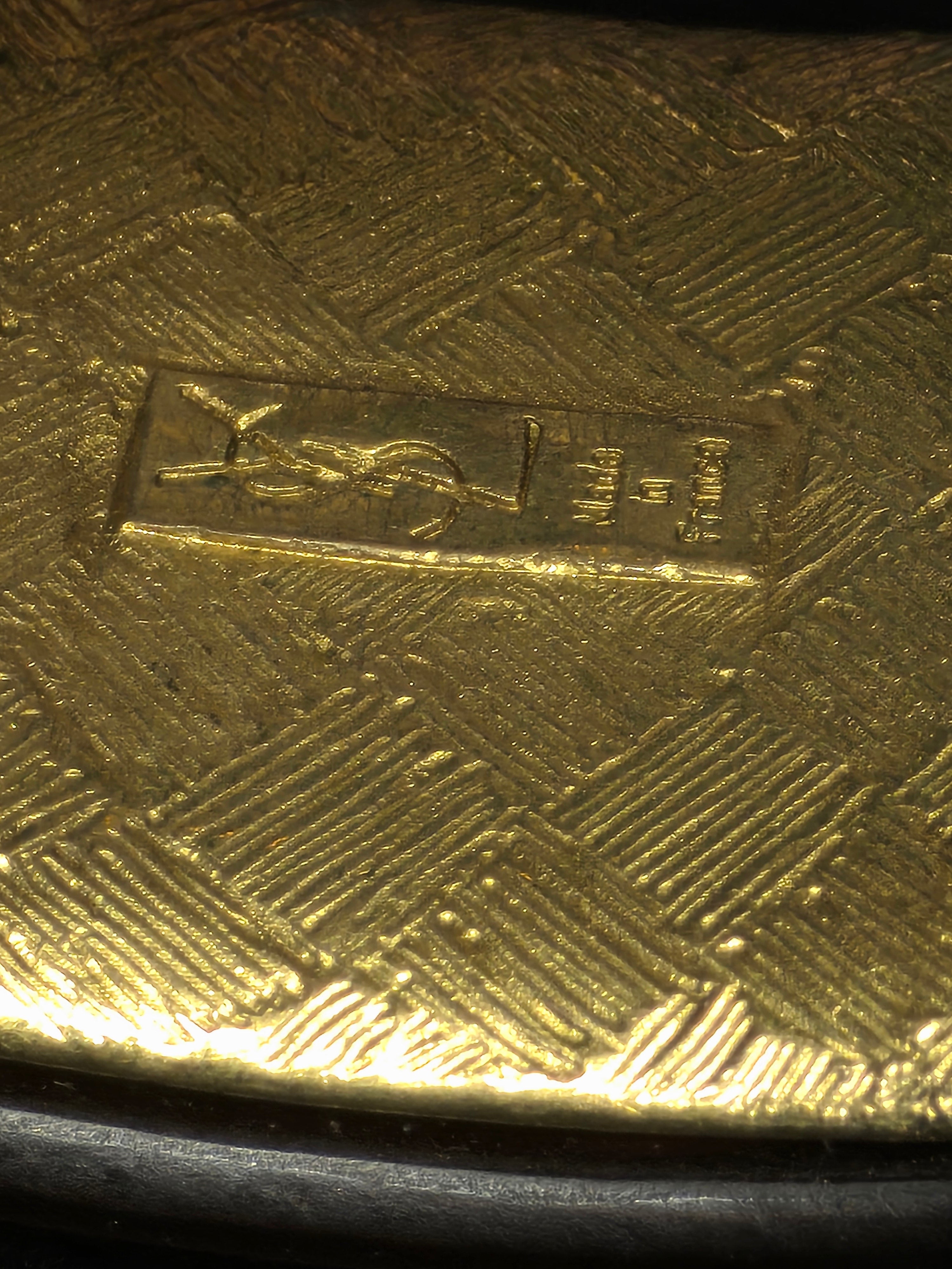 YSL parrure bracelet et boucles