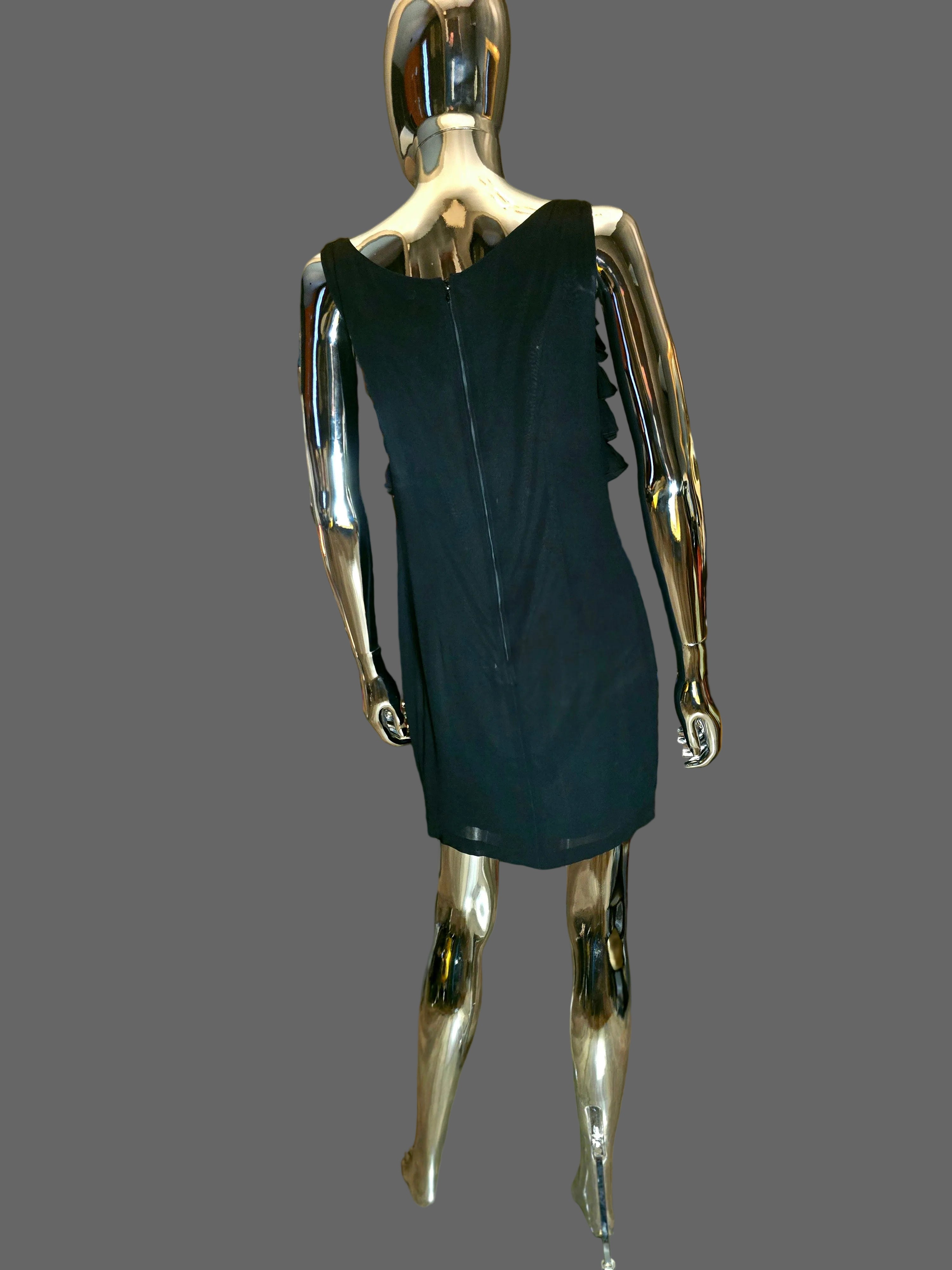 robe droite courte noire Valentino - L.F Lusso