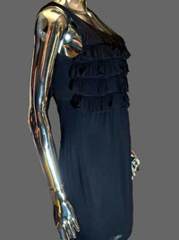 robe noire frou-frou buste Valentino - L.F Lusso