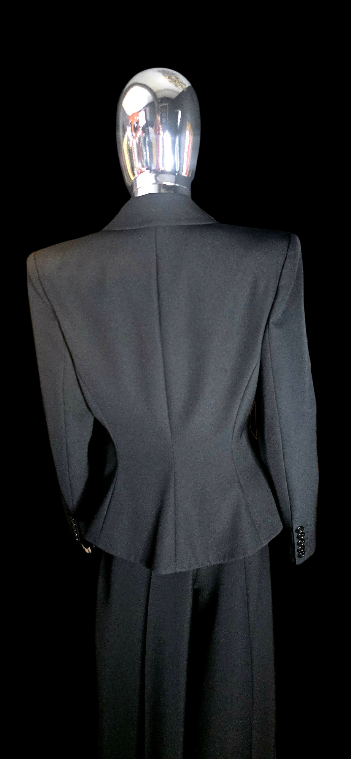 Alexandre Vauthier tailleur noir veste cintrée neuf T40 - L.F Lusso