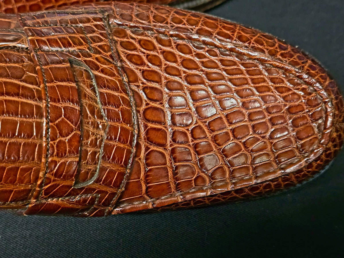 Weston mocassin croco - L.F Lusso