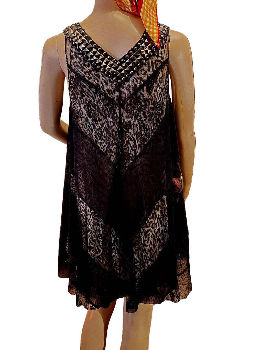 Balmain robe courte en voile