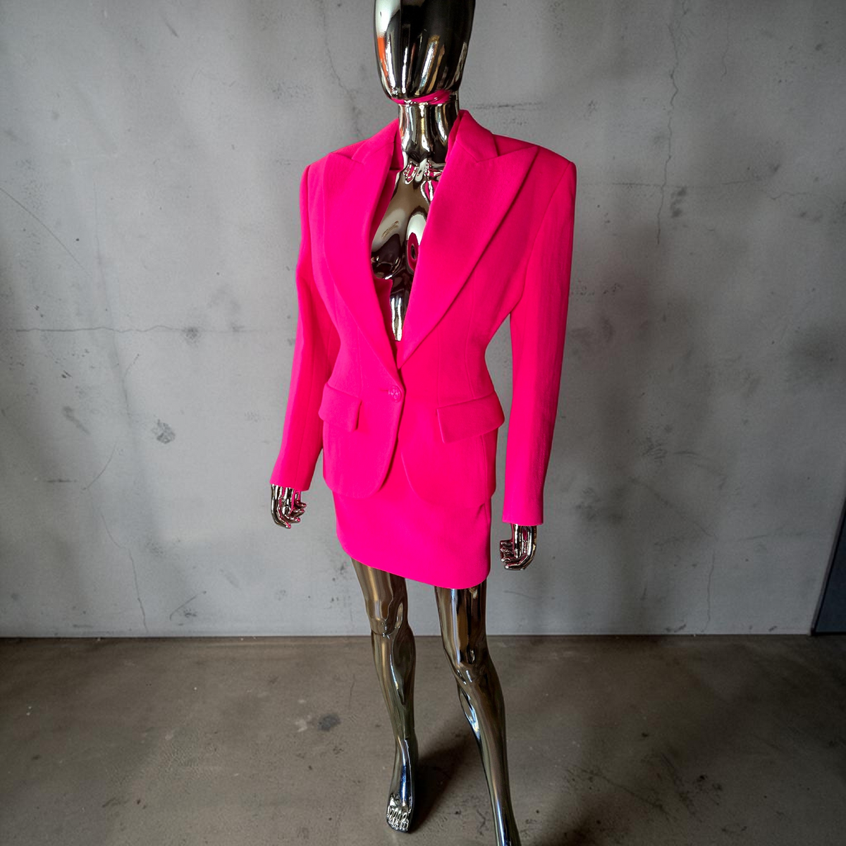prototype tailleurs rose Alexandre Vauthier - L.F Lusso