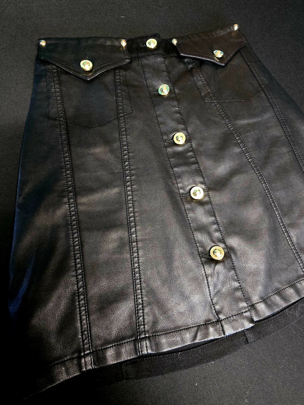 Jupe Versace noire - L.F Lusso