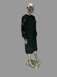 Pierre Balman robe noire - L.F Lusso