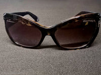 Tom Ford Lunettes de Soleil Marron Foncé Verres Fumés – Neuves
