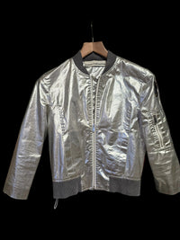 Paco Rabanne bomber argent - L.F Lusso