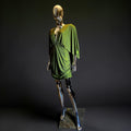 robe courte verte incrustée de cristaux Alexandre Vauthier - L.F Lusso