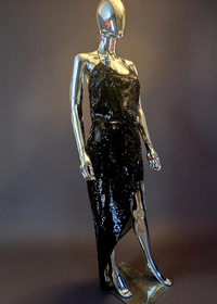 Alexandre Vauthier robe longue noire - L.F Lusso