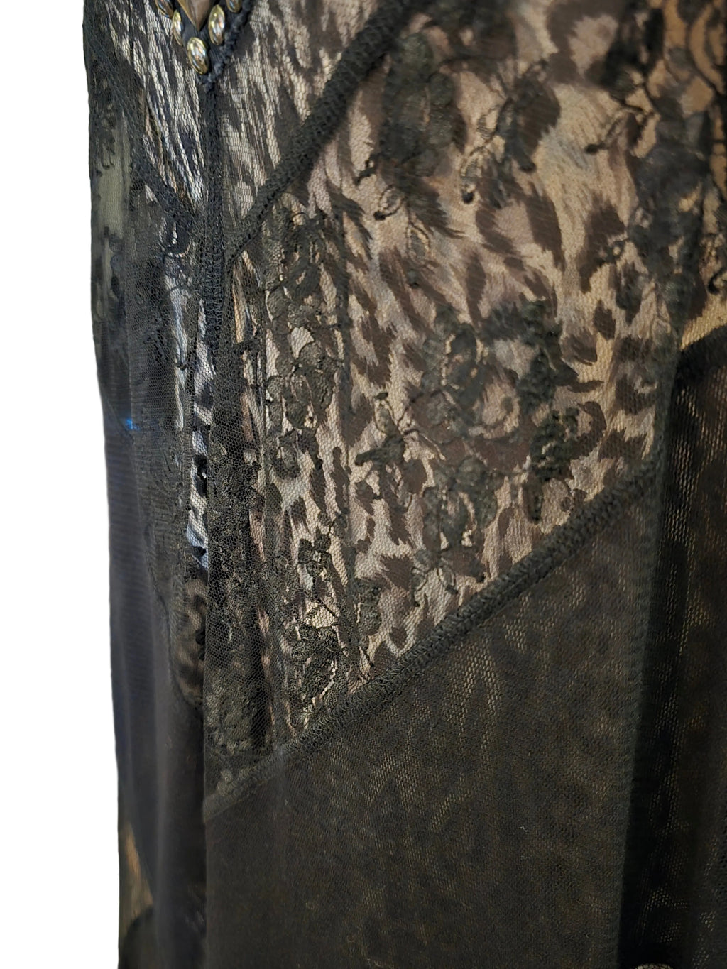 Balmain robe courte en voile