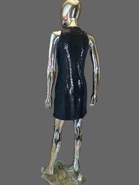 Robe courte noire Versace - L.F Lusso
