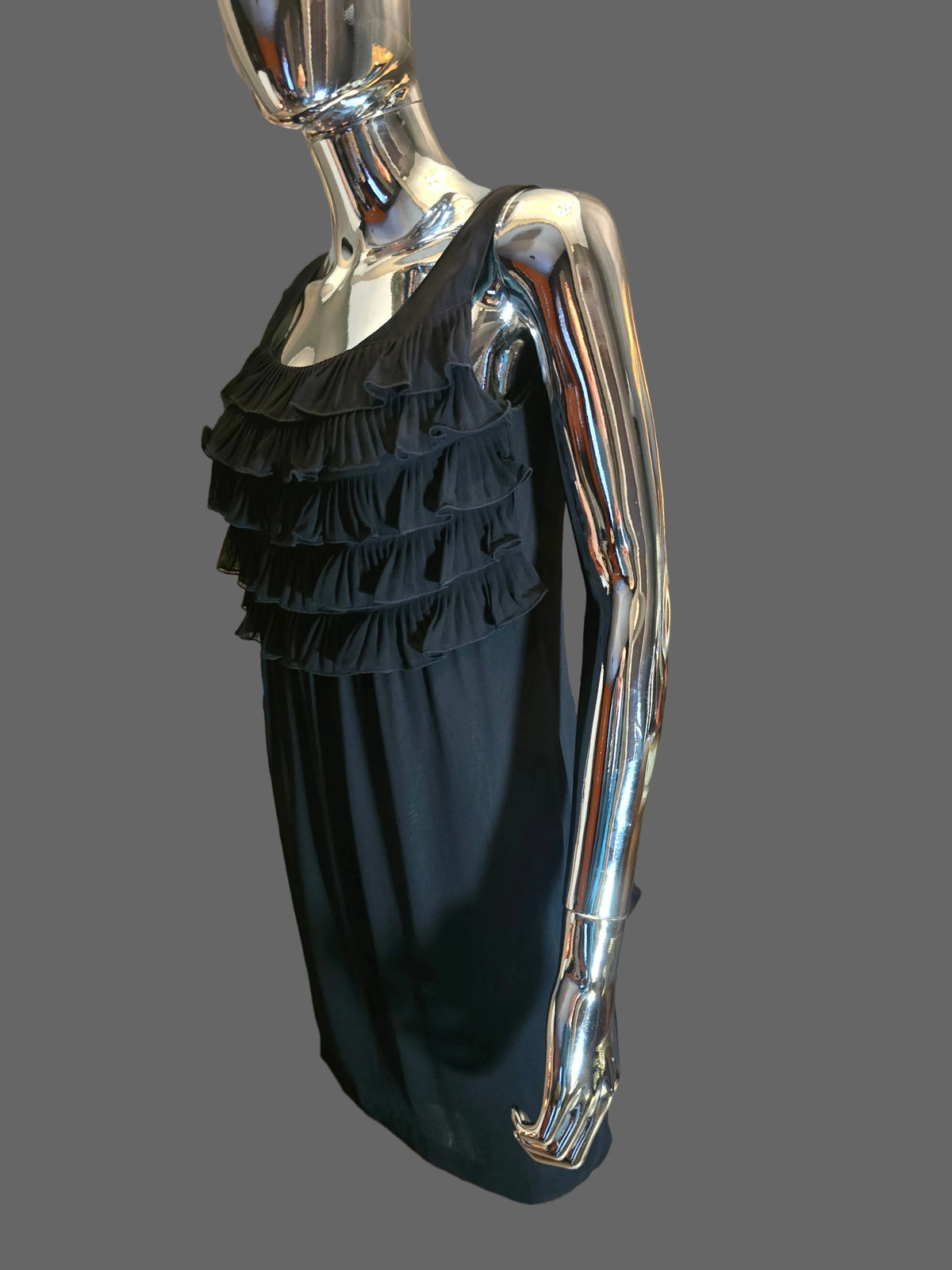 robe cocktail noire Valentino - L.F Lusso