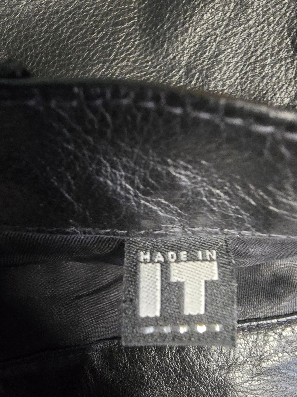 Versace jupe en cuir