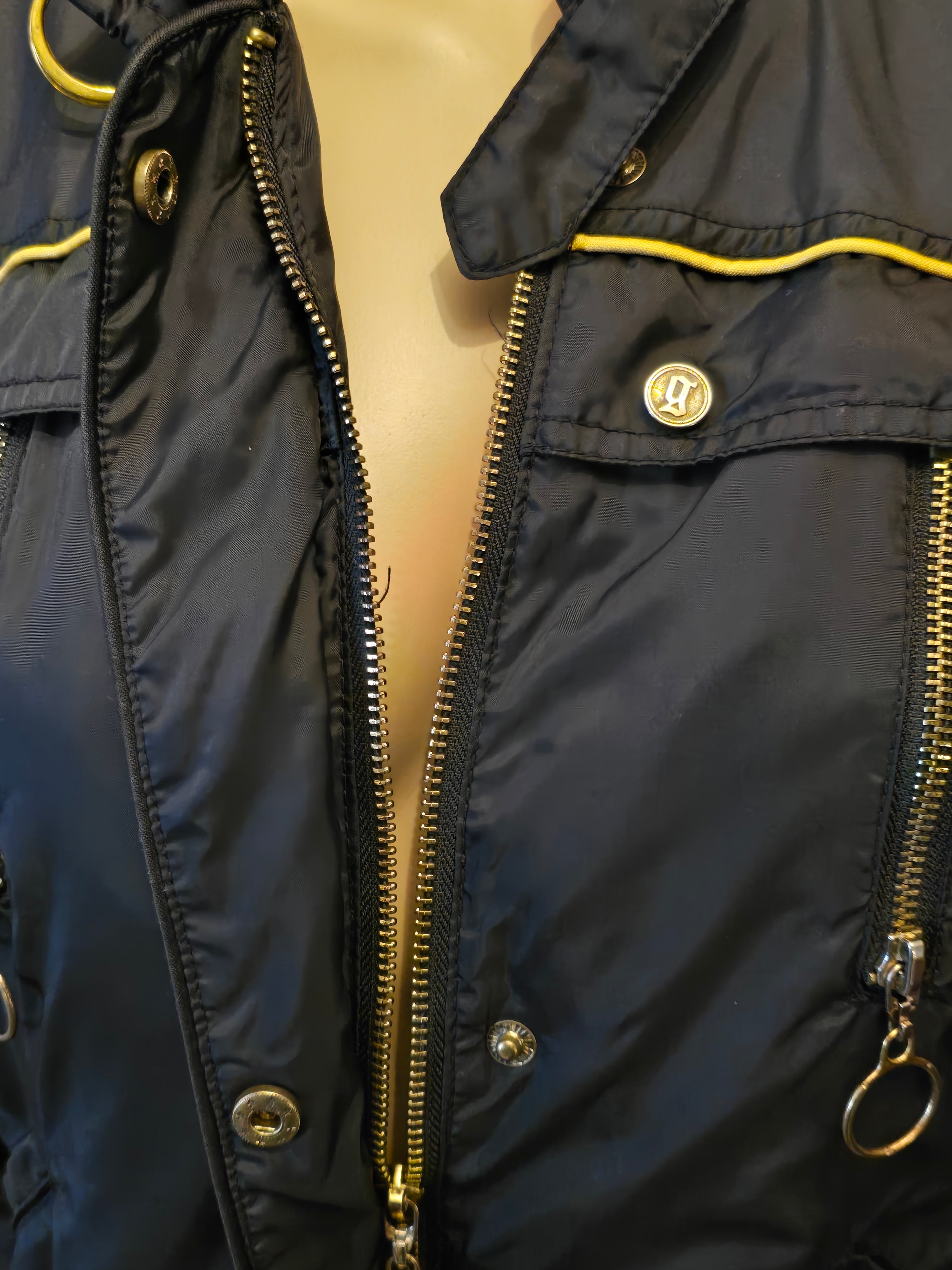 John Galliano – Bomber Noir & Or T38